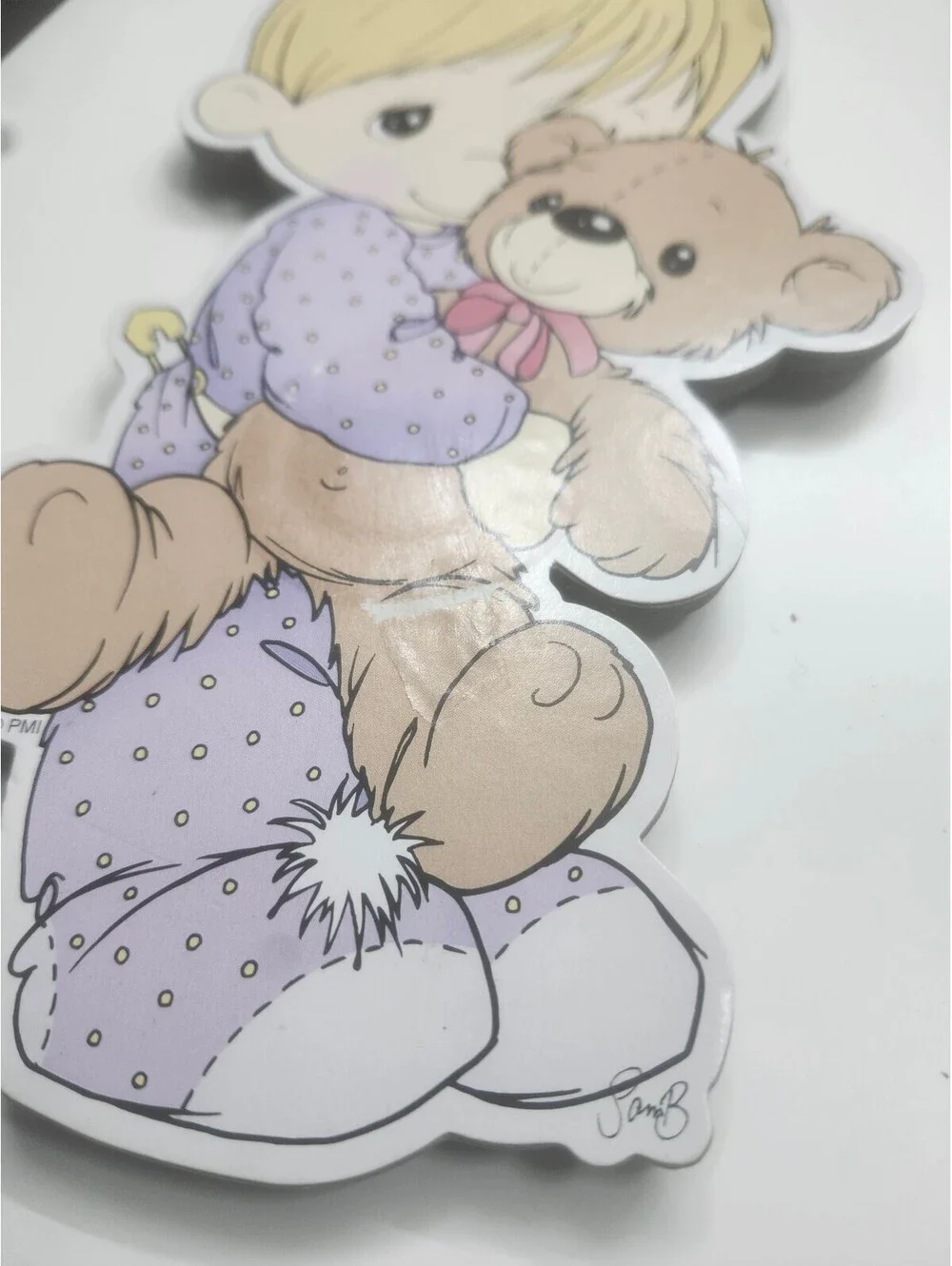 Precious Moments Vintage Nursery Wall Decorations Set of 5